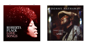 Duo de deux soul stars, Roberta Flack et Donny Hathaway