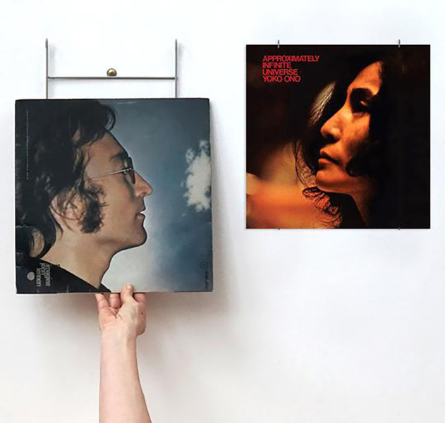 John Lennon and Yoko Ono, a vinyl love story