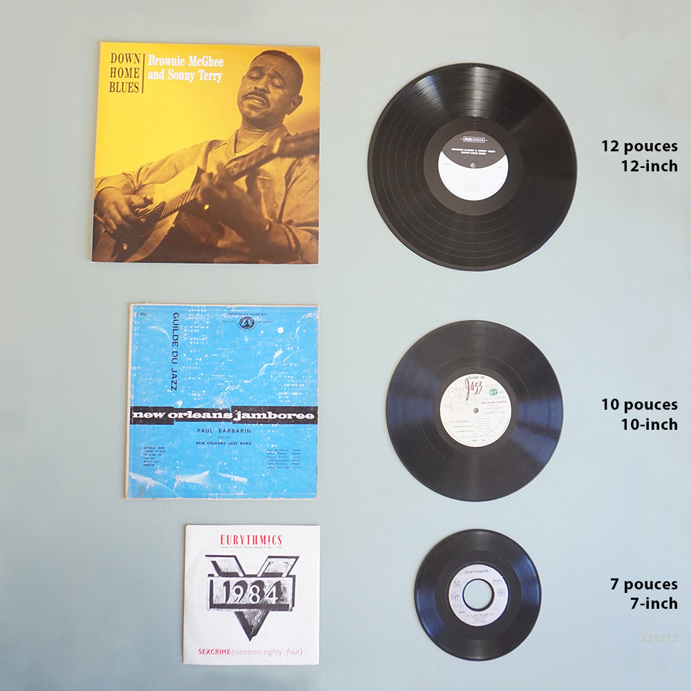 Pochettes de vinyles 45 tours : chanson française