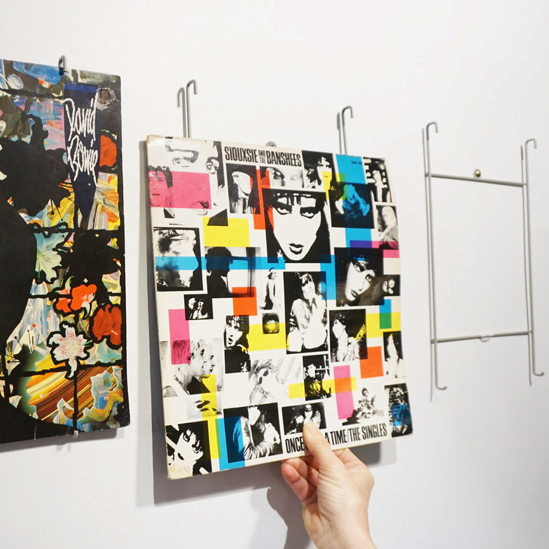 Crochet mural pour disque vinyle 33 tours - Accrocher vos vinyles